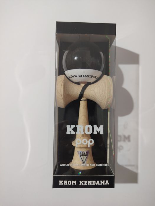 Kendama krom pop neagra noua sigilata