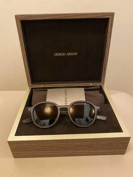 Слънчеви Очила Giorgio Armani Wooden Limited Edition Made In Italy