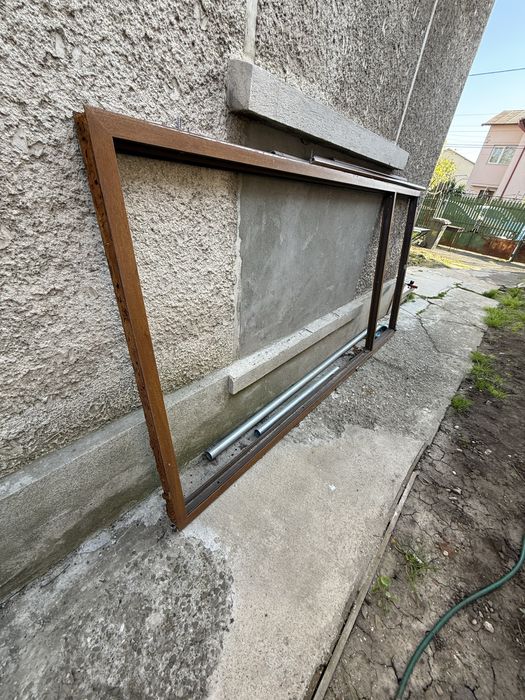 Geam / fereastra termopan bipan Gealan 279x137 cm