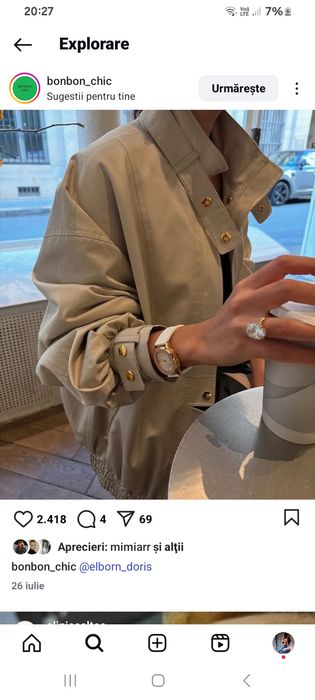 Geaca din piele naturala moale