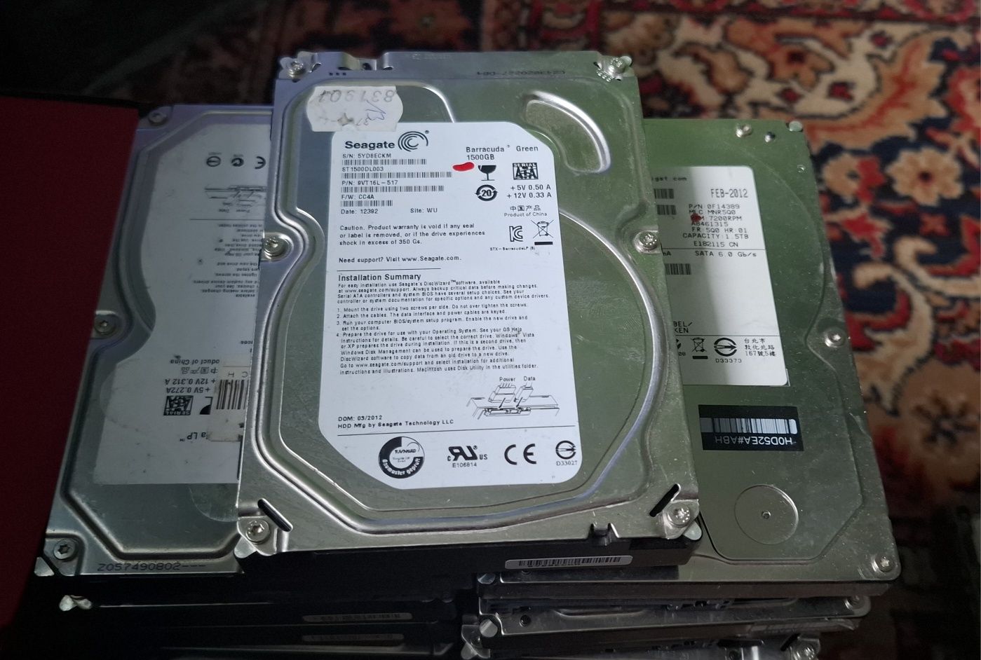 Жёсткий диск 1.5Tb
