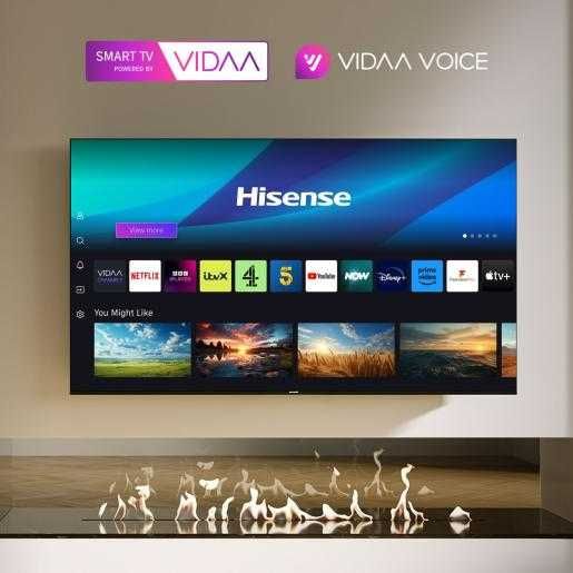 НОВ 50" TV Hisense 4K Direct Lit LED Android Alexa Voice