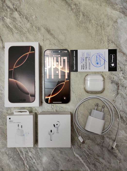 iPhone 16 Pro + AirPods 4 ANC