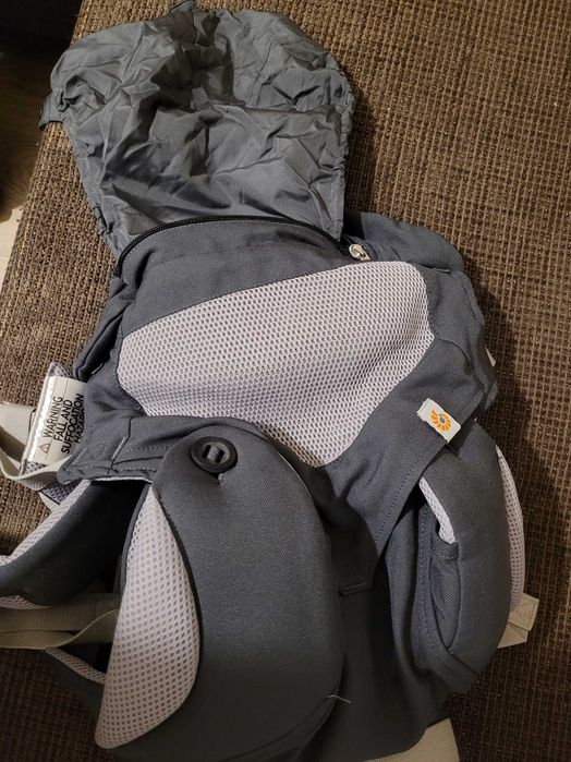 Ergobaby 360 Cool Air Mesh ергономична раница Carbon/Grey