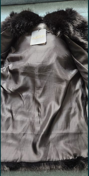 Vesta dama din blana eco