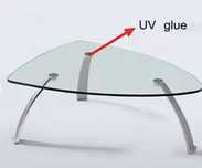 Adeziv transparent UV - sticla, plexiglas, plastic etc.