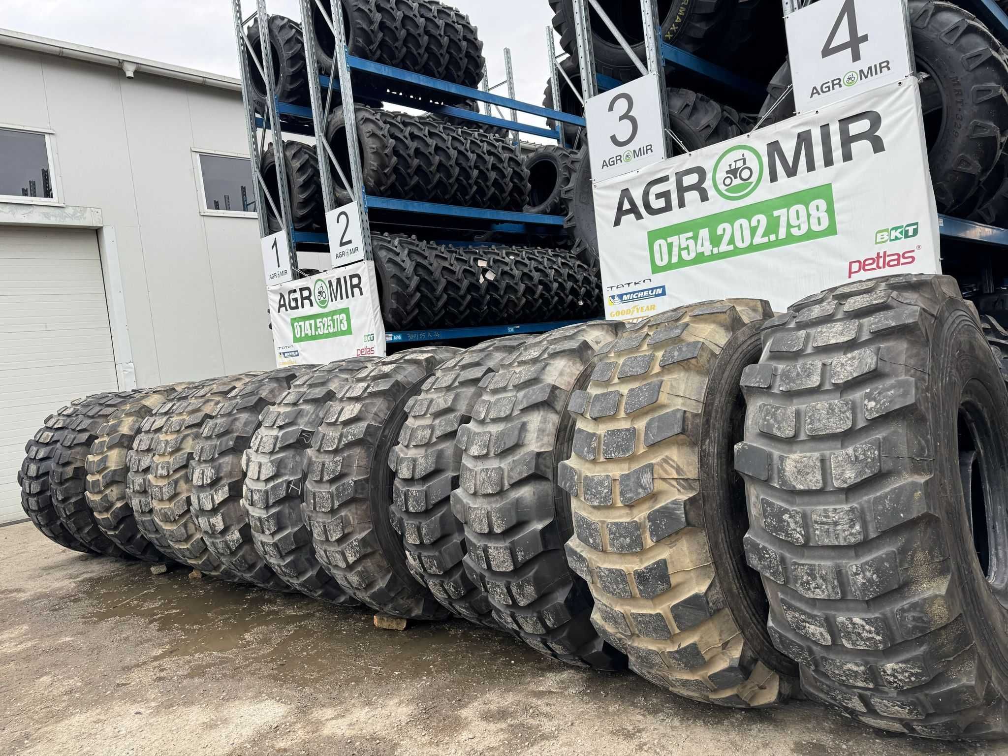 Cauciucuri 23.5 R25 MICHELIN pentru Deutz-Fahr, Kubota