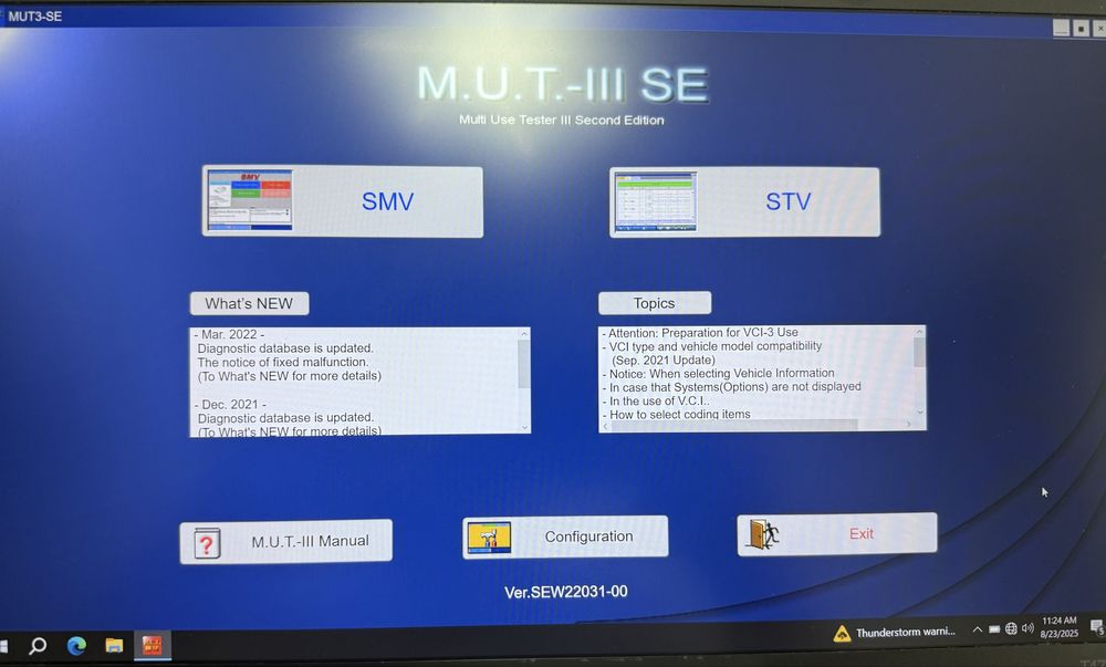 Tester/Diagnoza VNCI-RNM Nissan/Infiniti//Renault/Mitsubishi+Laptop