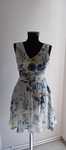 Rochie Talco alba cu imprimeu floral-marimea XS, stare excelenta.