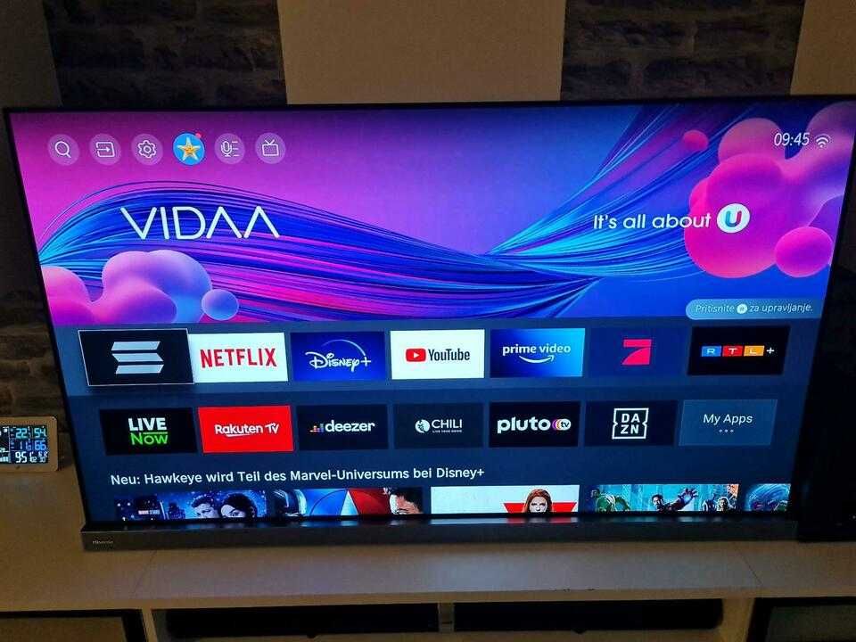 Телевизор Hisense OLED65A9G 65" (Новинка 2021)