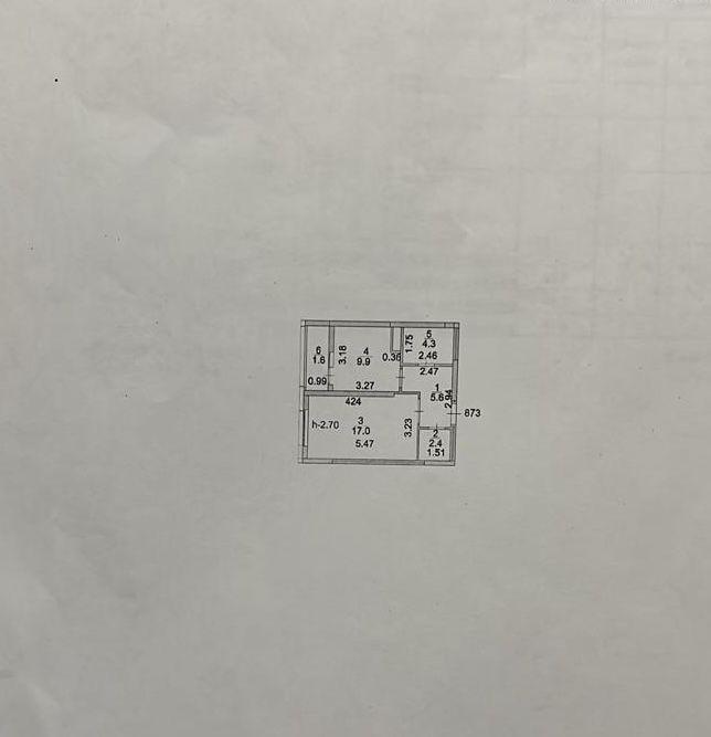 1-комнатная квартира