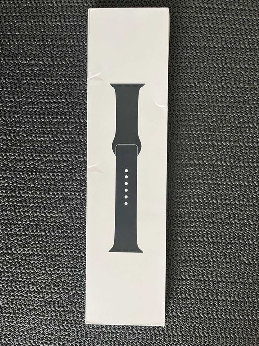 Curea originala Apple Midnight Sport Band, set S/M si M/L