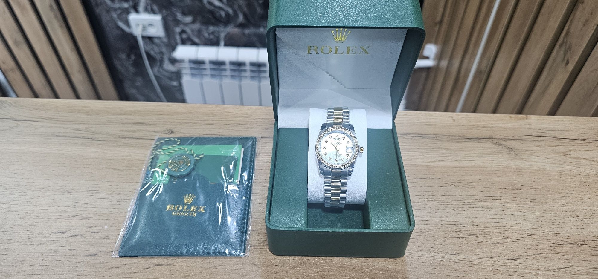 ROLEX Ayollar Qol soati korobka dokumentlari blan
