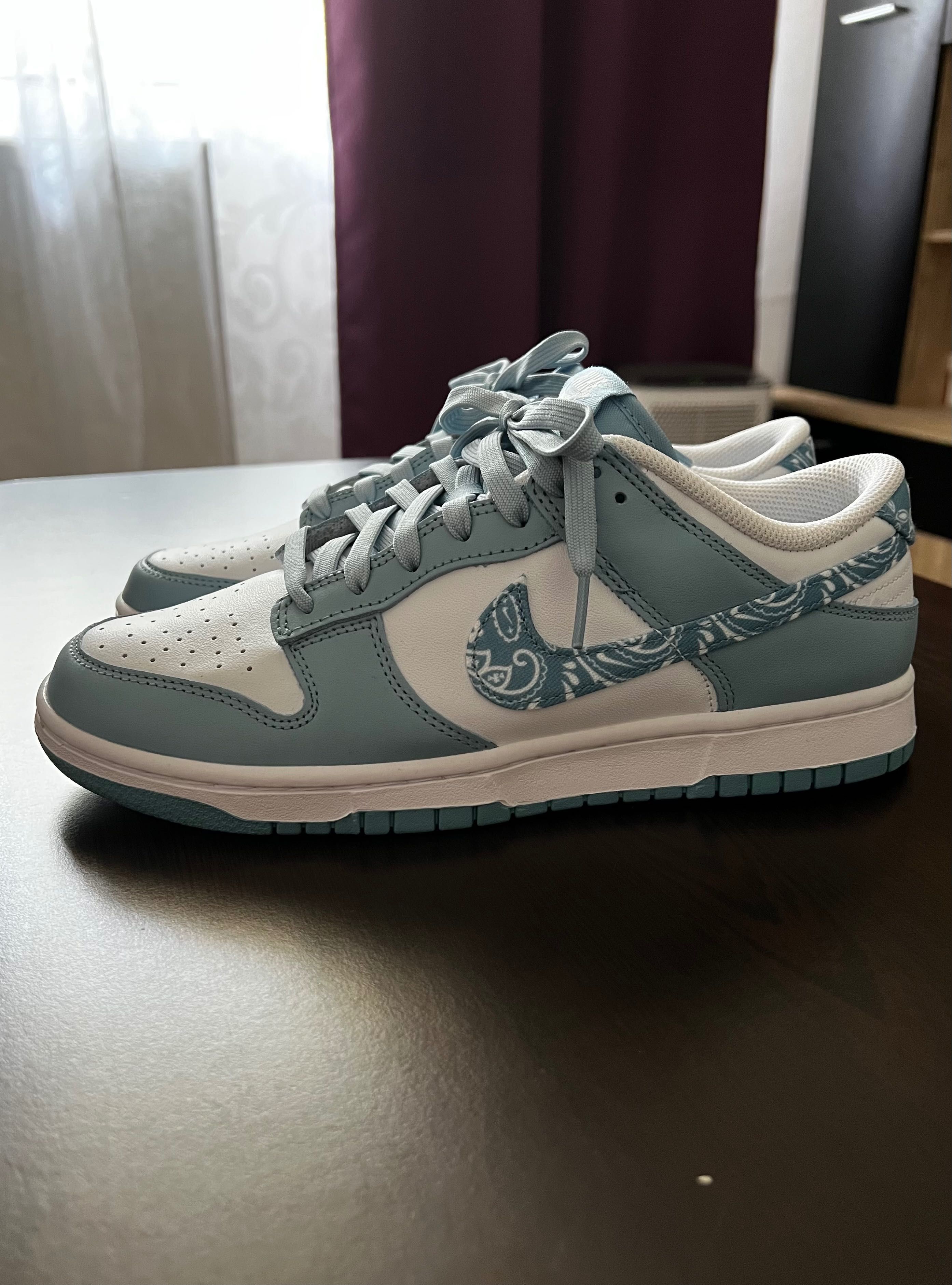 Nike Dunk Paisley Blue, marimea 42.5