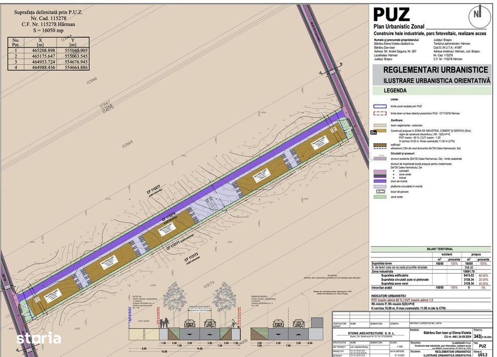 Teren exceptional pentru investitii industriale  langa Brasov