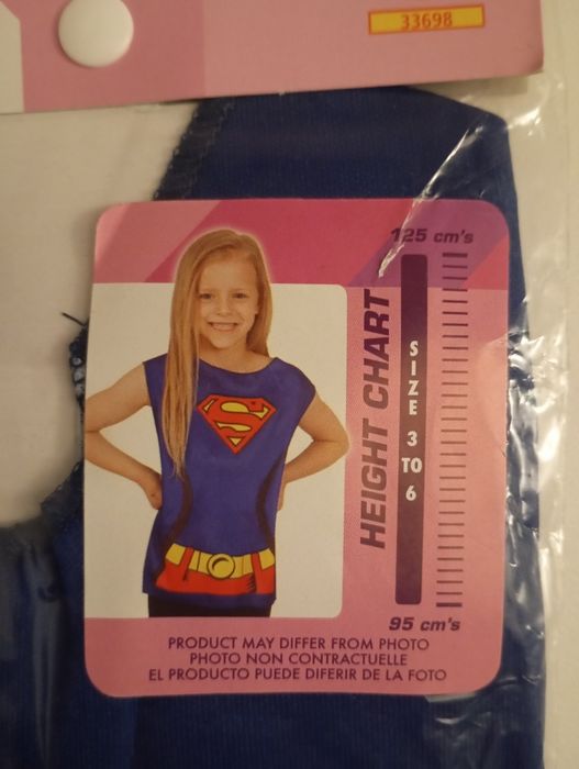 Costum pentru copii super hero supergirl