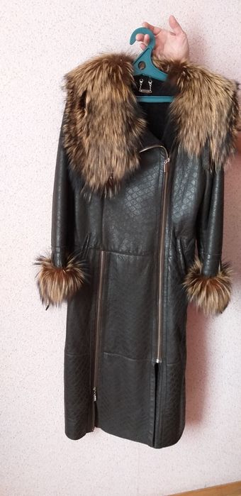 Дубленка, кожа, натуральный мех