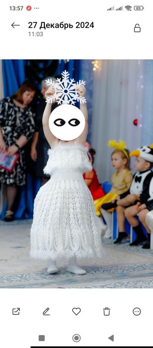 Продам детское платье