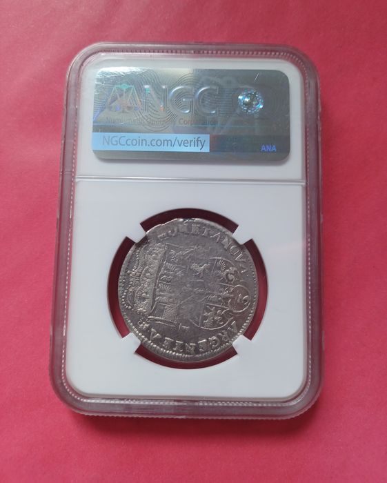 Moneda colectie NGC Germania 1/3 Taler 1674 argint