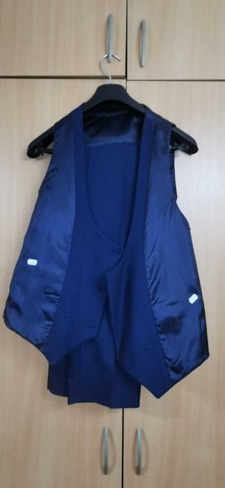 Costum baieti 15 ani marimea 46 bleumarin
