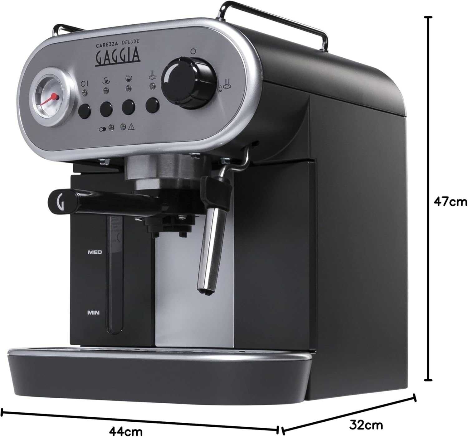 Еспресо кафемашина Gaggia Carezza Deluxe (RI8525/01) 1900W