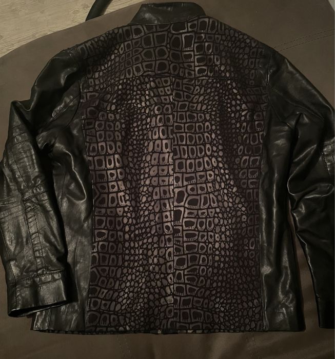 Мъжко яке от естествена кожа