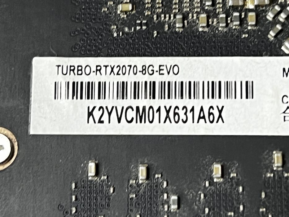 Placa video Asus RTX 2070, 8Gb DDR6, 256bit