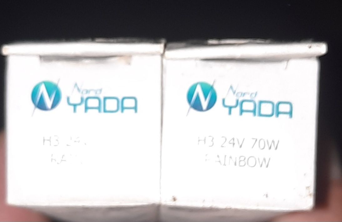 Автомобильные лампочки Nord YADA H3 24V 70W RAINBOW