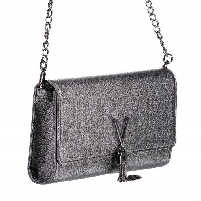 Valentino By Mario Valentino Divina Клъч дамска чанта - сребриста