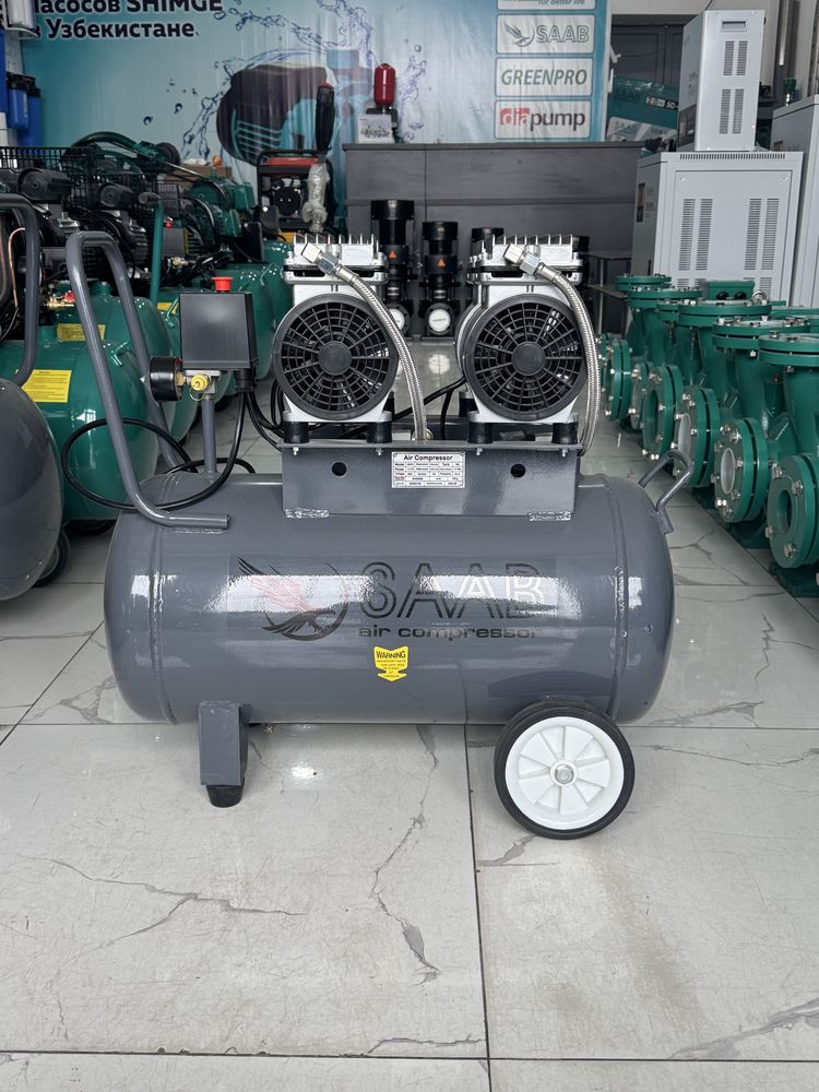 Безшумный компрессор/ ovozsiz kompressor/ havo kompressor/SGW 50L