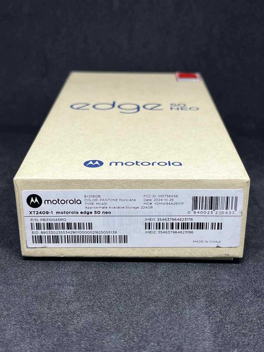 Motorola Edge 50 neo Pantone Poinciana 256GB /8GB/Чисто нов/ Гаранция