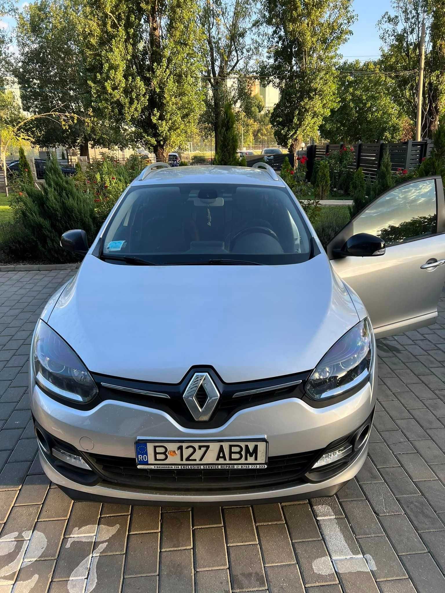 Inchiriez Renault Megane Grandtour 2016 1.5dci Uber/Bolt/Comfort