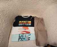 Панталон Okaidi, момче, 104 размер+3 тениски