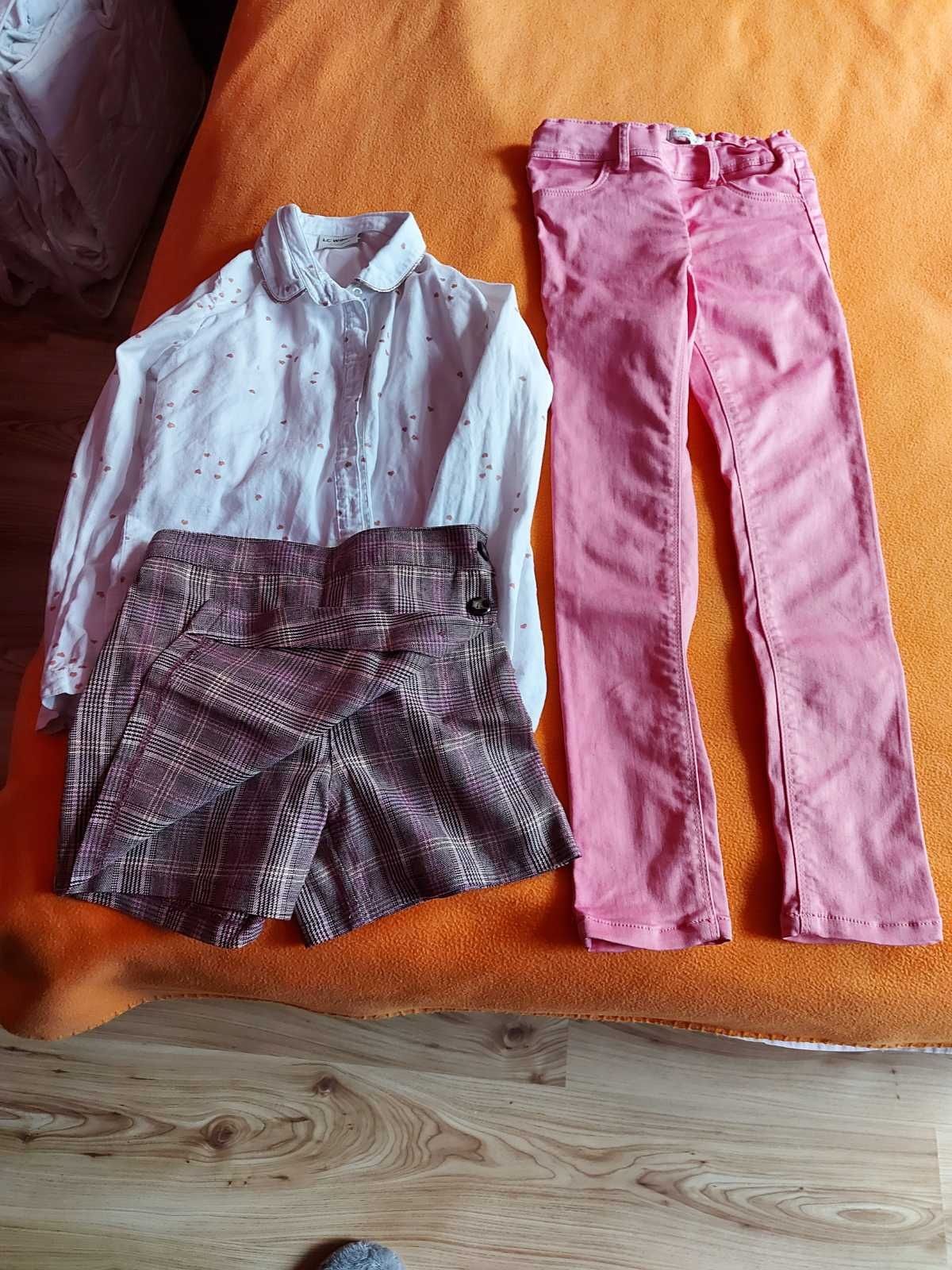 Детски дънки, риза и пола панталон