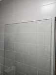 Perete dus walk-in, sticla