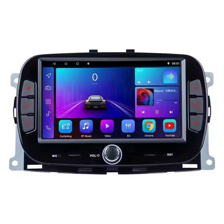 Fiat 500, 2016-2019 - 7" Android Mултимедия/Навигация