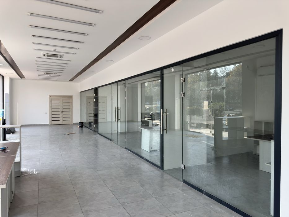 Каленное стекло 10 мм стеклянные перегородки калит ойна стекло