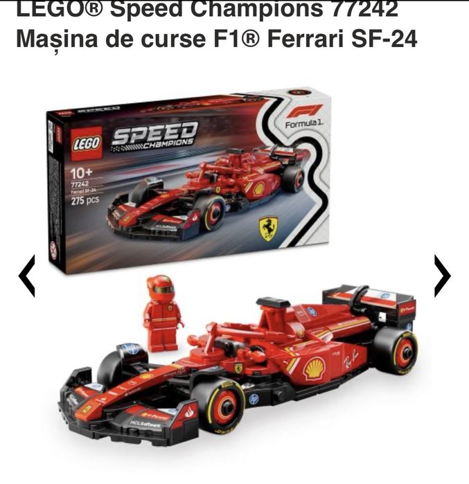 LEGO® Speed Champions - Ferrari SF-24 F1 Race Car (77242) LEGO