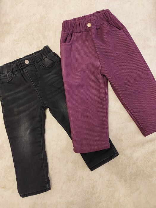 Утепленные штаны на флисе р 86-92