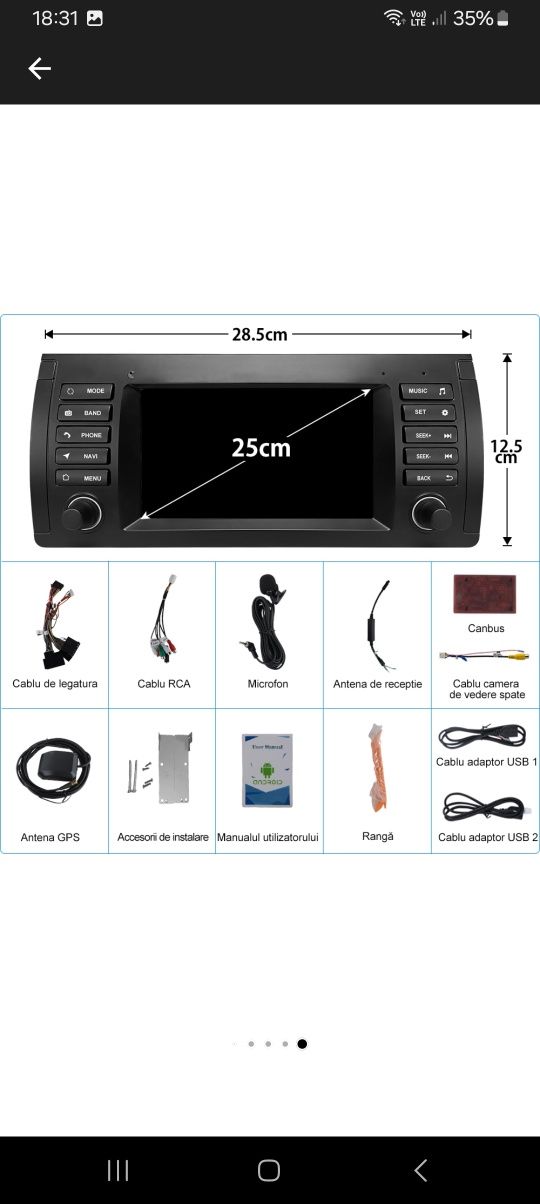 Navigatie android BMW e39