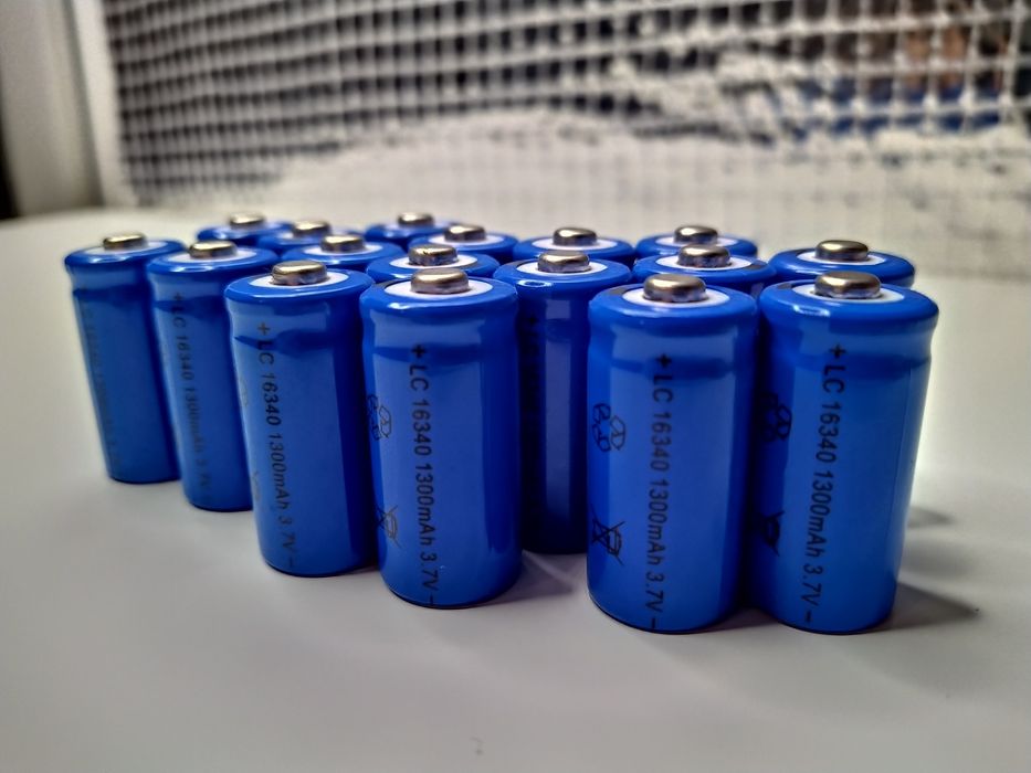 Acumulator LC 16340 1300 mAh, 3.7 V Li-Ion