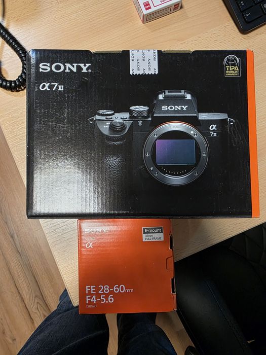 SONY A7 III,  Obiectiv 3.5-5.6 OSS