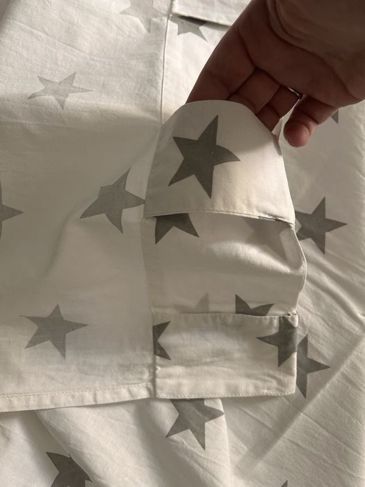 Set H&M, draperii si cos de depozitare