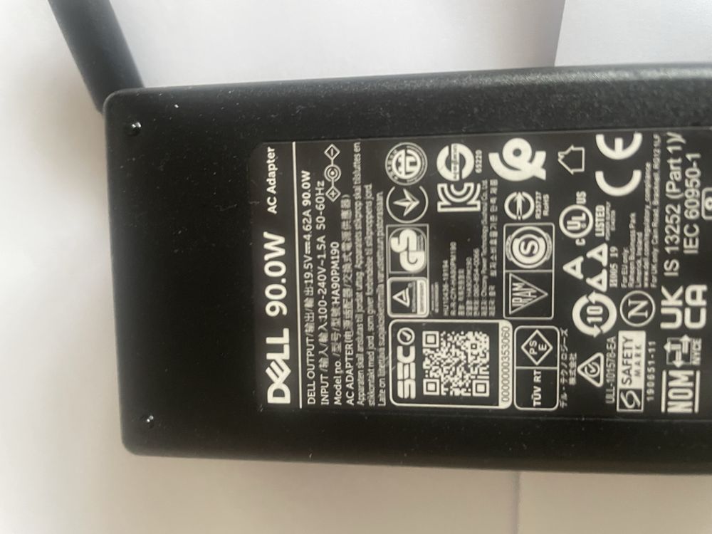 Incarcator original Dell 19.5V, 4.62A, 90W, mufa 4.5 x 3.0mm