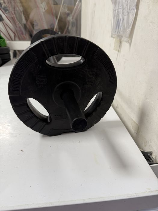 Haltera 10 kg.Bara+Discuri 2x5 kg+Bara greutate total 12 kg Pret Promo