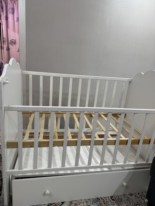 Манеж детская с матрасом вместе