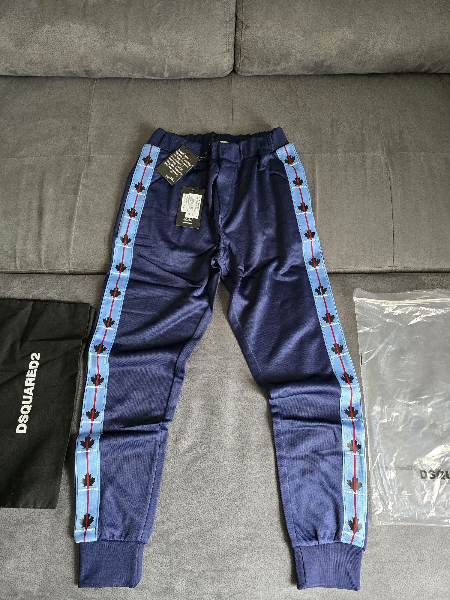 Dsquared Екип Retro tape track jacket & track pants