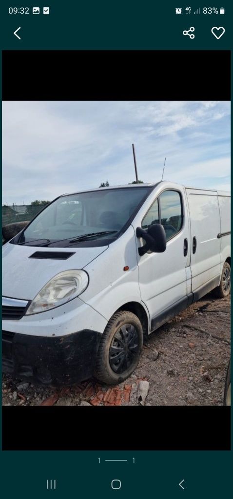 Dezmembrez opel vivaro motor 2.0d