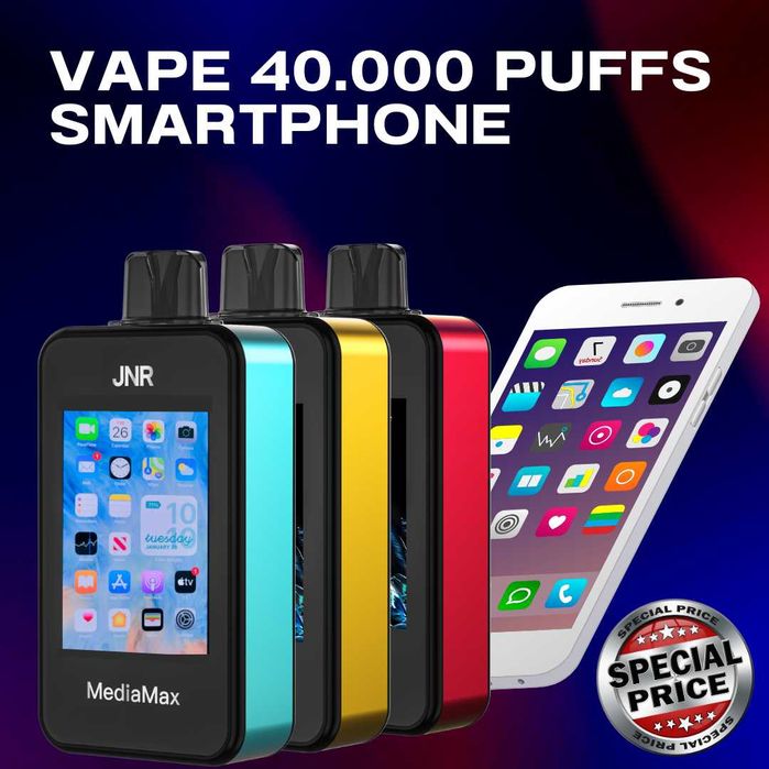 5xVape de pe care poti vorbii ! Facebook,Whatsapp,X,Wechat Meteo,Full