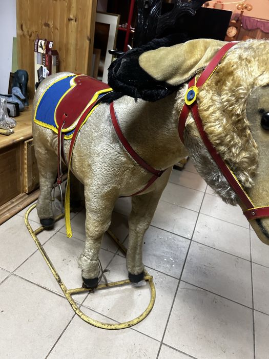 Cal balansoar vintage anii 60 – 70, piesa de colectie autentica